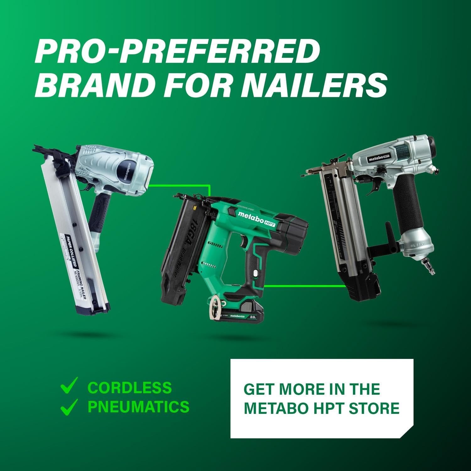 Metabo HPT Framing Nailer, Pro-Preferred Framing Tool for Flooring, Truss Build-Up, Roof Decking, and Housing Construction, Quick Switch Nailing, 3-1/2″ 30° Paper Collated Nails, NR90ADS1(Metabo HPT NR90ADS1 Framing Nailer)
