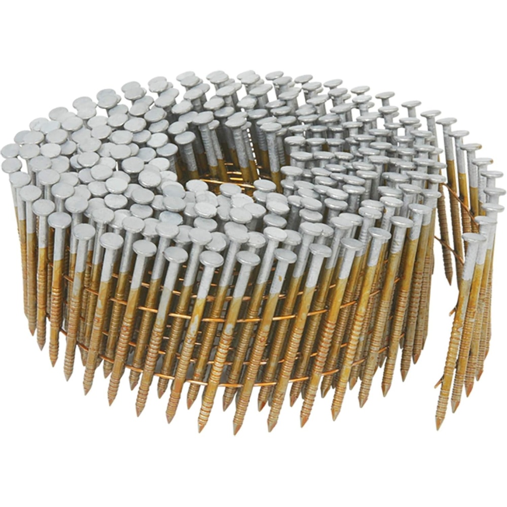 Metabo HPT Siding Nails | 2-Inch x .092 | 15 Degree | Full Round Head | Ring Shank | Wire Coil | Hot Dipped Galvanized | 3,600 Count | 13365HHPT(1-1/2-Inch x 0.092-Inch)