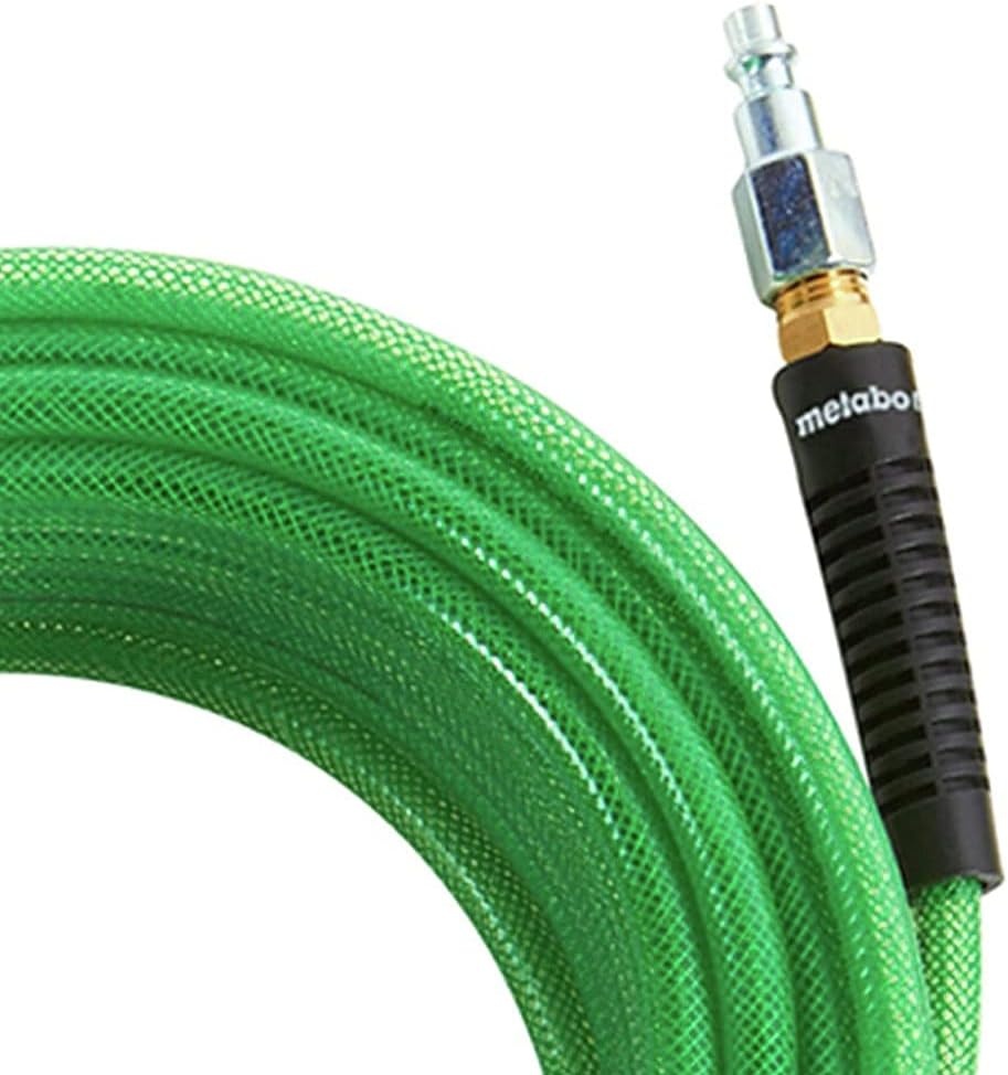 Metabo HPT Air Hose | 1/4-Inch x 50 Ft | Industrial Fittings | Professional Grade Polyurethane | 300 PSI | 115155M((Pack of 1))