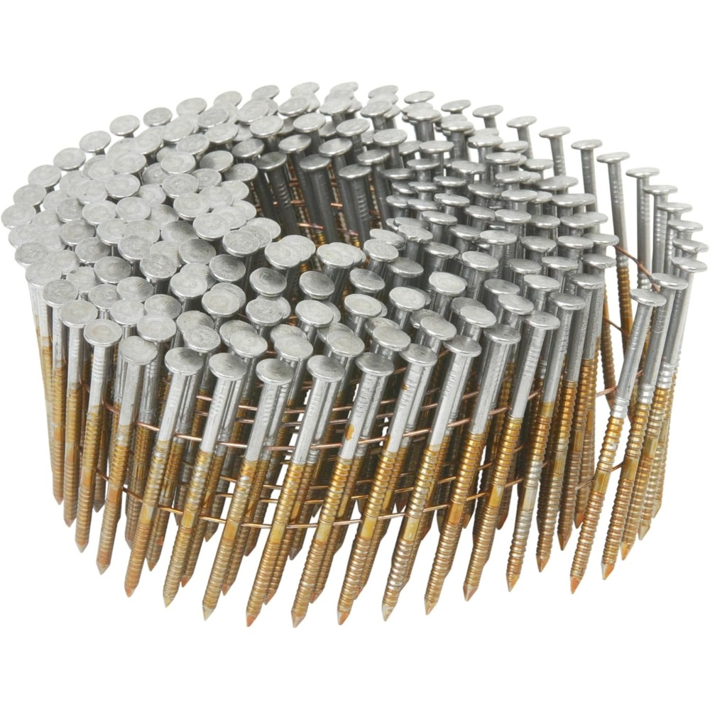 Metabo HPT 12219HPT Full Round Head Brite Basic Wire Coil Framing Nails 2-3/8″ x .099 Rg | 9000 Count