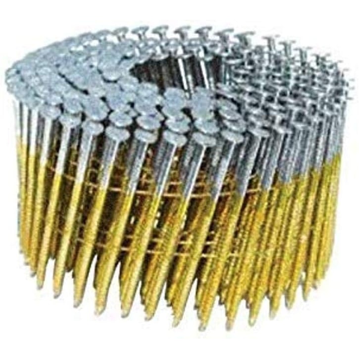 Metabo HPT 12221HPT Full Round Head Brite Basic Wire Coil Framing Nails 2-3/8″ x .113 SM | 5000 Count