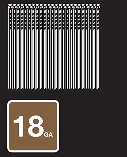 Metabo HPT Brad Nails | 1-Inch x 18 Gauge | Smooth | Electro Galvanized | 1,000 Count | 24102THPT(1-Inch x 18 GA)