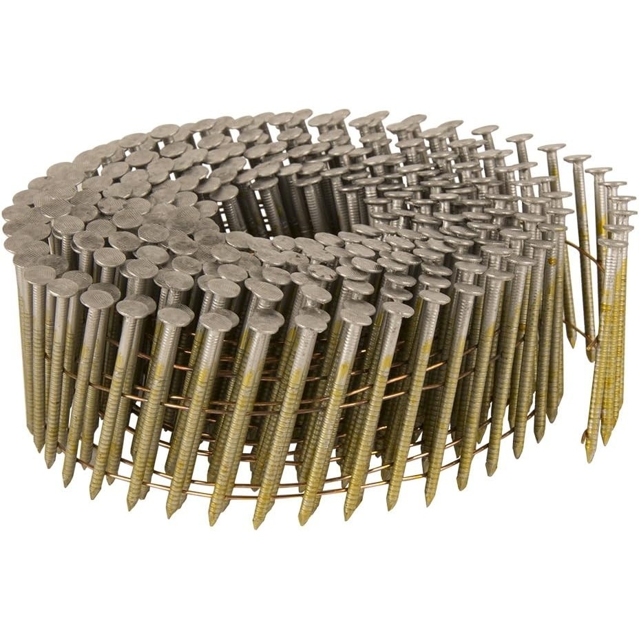 Metabo HPT 13348HPT 1-1/4 in. x 0.090 in. Ring Stainless Steel 304 16-Degree Wire Coil Fastener Nail for NV65AH | 900 Count