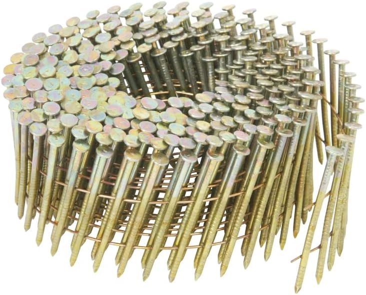 Metabo HPT Siding Nails | 2 in. x .092 | Ring Shank | Electro-Galvanized | Round-Head | Wire Coil | For NV65AH2 | 3600 Count | 13335HPT