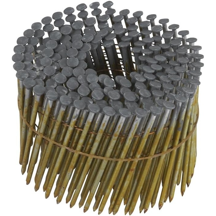 Metabo HPT 12711HPT Full Round Head Hot Dipped Galvanized Wire Coil Framing Nails 2-1/2″ x .131 SM | 4000 Count