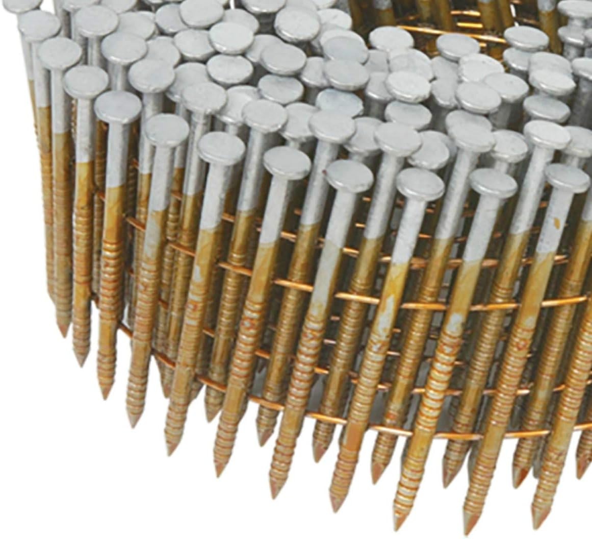 Metabo HPT Siding Nails | 2-1/4-Inch x 0.092-Inch Collated Wire Coil | Full Round-Head | Smooth Shank | Hot-Dipped Galvanized | 3600 Count | 13366HPT(2-Inch x 0.092-Inch)