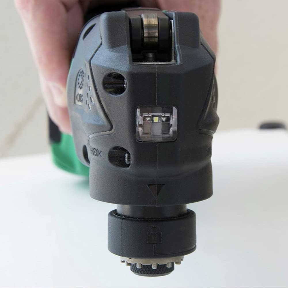 Metabo HPT 18V MultiVolt Cordless Oscillating Multi-Tool, Low Vibration Design, Universal Design, 6 Speed Settings, User Vibration Protection, Starlock, Tool Body Only, CV18DAQ4(CV18DBLQ5)