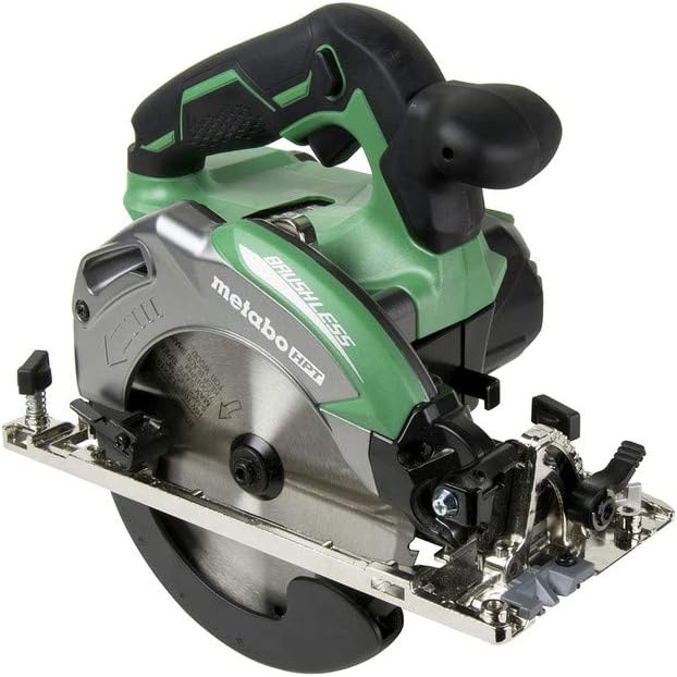 Metabo HPT Cordless Circular Saw | Tool Only | No Battery | 18V | 6-1/2″ Deep Cut Design | Brushless Motor | Lifetime Tool Warranty | C18DBALQ4
