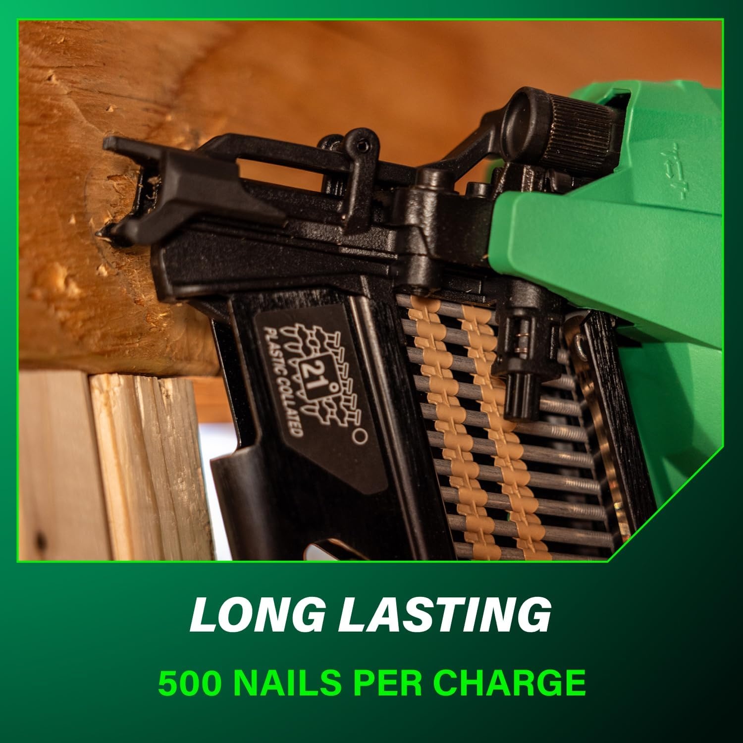 Metabo HPT 18V MultiVolt Cordless 21° Framing Nailer Kit, 3-1/2″ Plastic Strip Framing Cordless Nailer, Power Tool with 4.0Ah Lithium Ion Battery, Drives 2″ to 3-1/2″ Nails, NR1890DRA(NR1890DRA – Lighter  Smaller  & More Powerful)