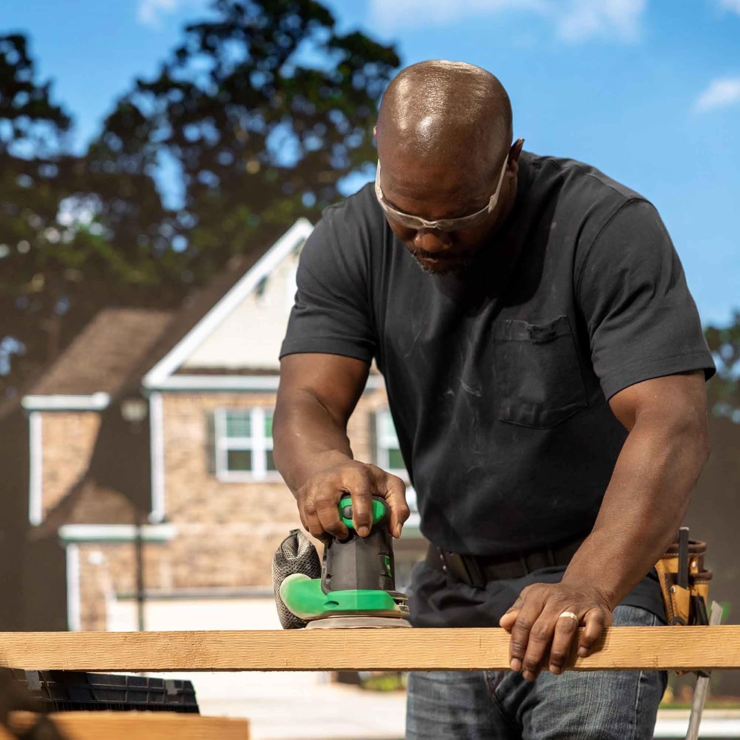 Metabo HPT 18V Cordless 5-Inch Random Orbital Sander, Best-in-Class Sanding Performance & Dust Collection, 6 Speed Settings, Lightweight Design, Multi-Use for Metal & Wood, Tool, Body Only, SV1813DAQ4(Metabo HPT SV1813DAQ4 Only)