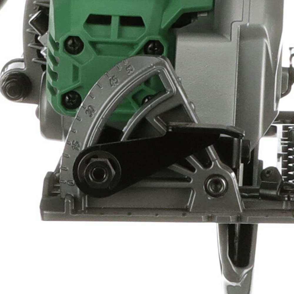 Metabo HPT Circular Saw, 7-1/4-Inch, Worm Drive, 15 Amp Motor, Includes 7-1/4-Inch 24T VPR Framing Blade (C7WDM)