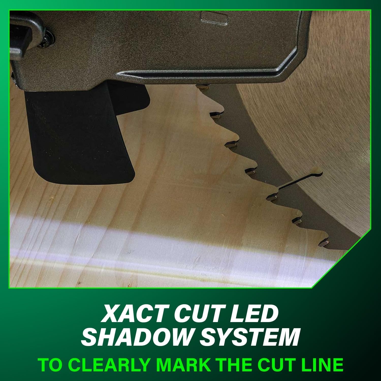 Metabo HPT 12-Inch Dual Bevel Sliding Miter Saw, 4000 RPM No-Load Speed, 45° Left and Right Bevel Range, Precision Miter Angles, 9 Detent Stops, Xact Cut Shadow Line, C12RSH3(C12RSH3 Only)