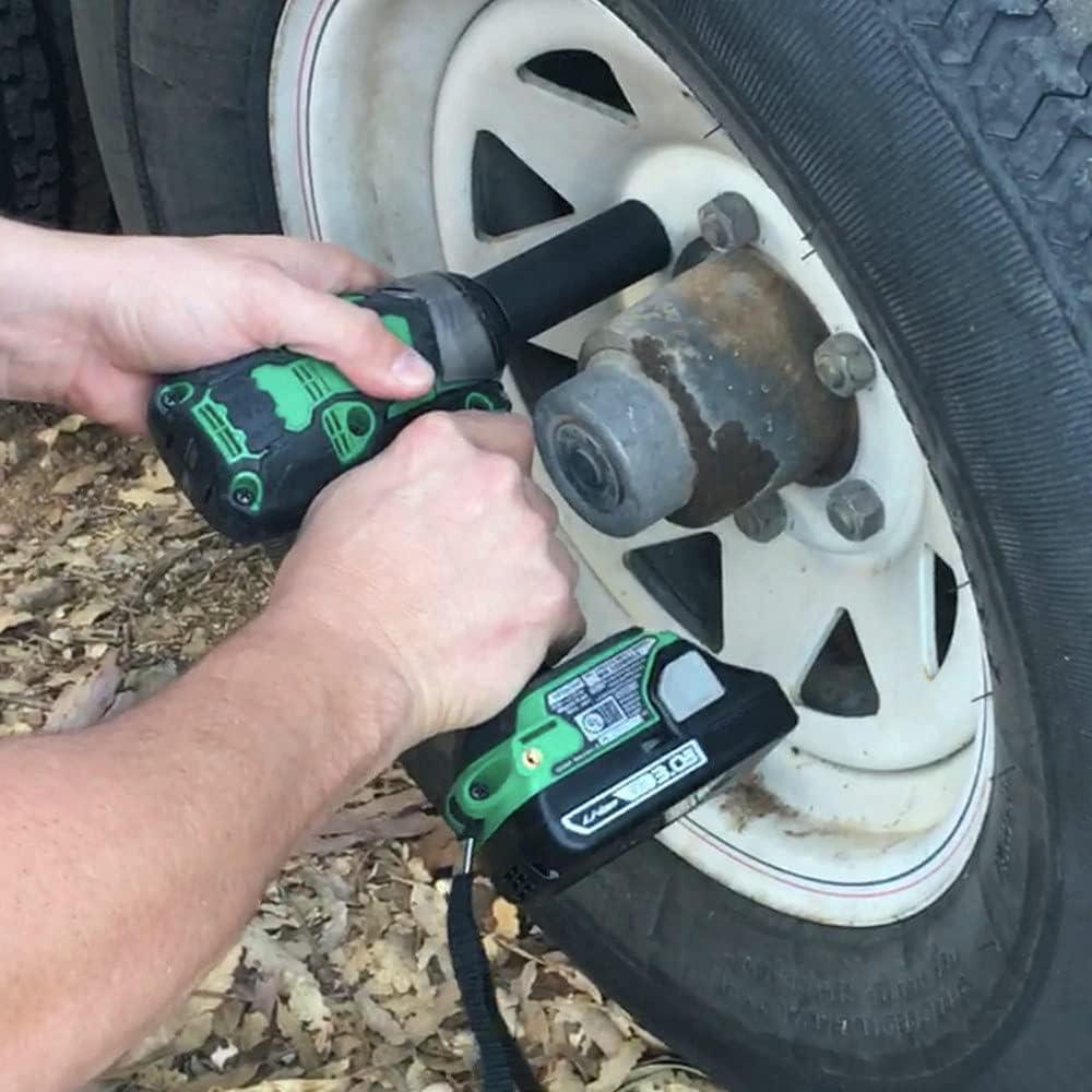 Metabo HPT 18V Cordless Impact Wrench | 225′-LBS of Torque | 1/2″ Square Drive | IP56 Compliant | LED Light | 4-Stage Electronic Speed Switch | Brushless | Tool Only – No Battery | WR18DBDL2Q4