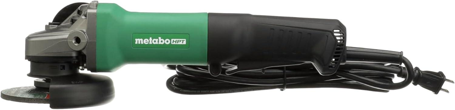 Metabo HPT Angle Grinder, 4.5-Inch, 10.5 Amp, Paddle Switch | G12SE3