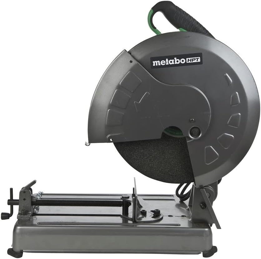 Metabo HPT Metal Chop Saw, 14-Inch Cut-off Wheel, Portable and Lightweight, Powerful 15-Amp Motor (CC14SFS)
