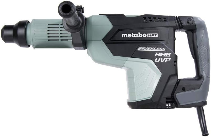 Metabo HPT Rotary Hammer Drill, 2-1/16-Inch, SDS Max, AC Brushless Motor, AHB Aluminum Housing Body, UVP User Vibration Protection (DH52MEY)