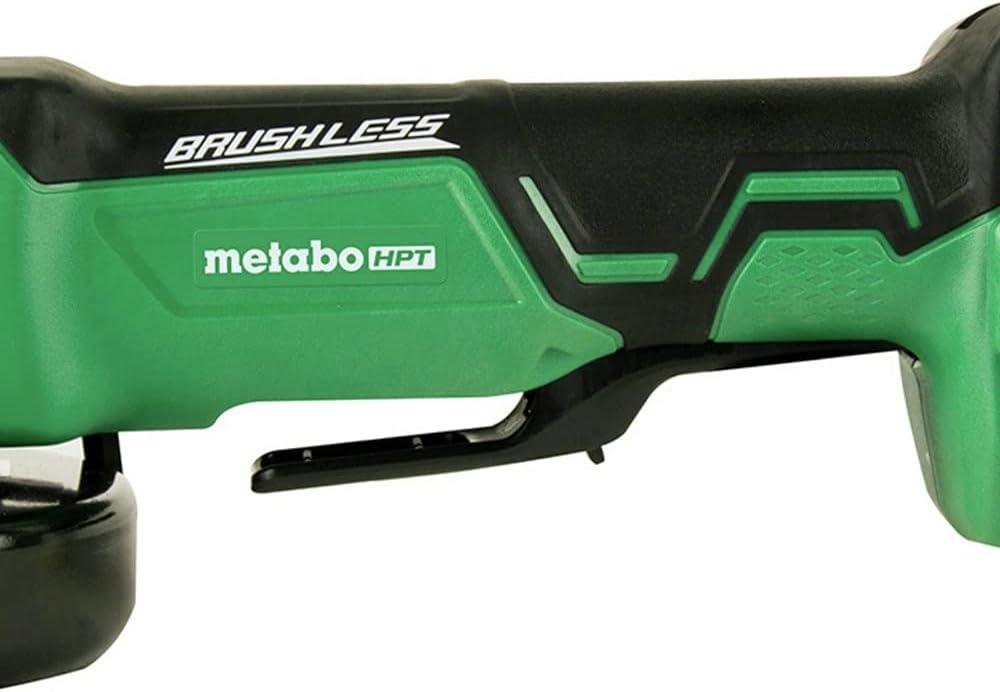 Metabo HPT 18V MultiVolt™ Cordless Angle Grinder | 4-1/2-Inch | Tool Only – No Battery | Paddle Switch | G18DBALQ4(Metabo HPT G18DBALQ4)