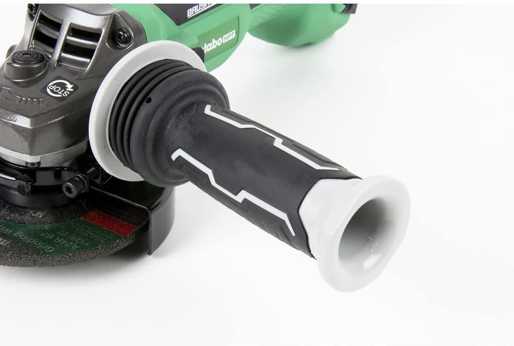 Metabo HPT 36V MultiVolt Brushless Angle Grinder | 4-1/2-Inch | Slide Switch | Tool Body Only | G3612DAQ6