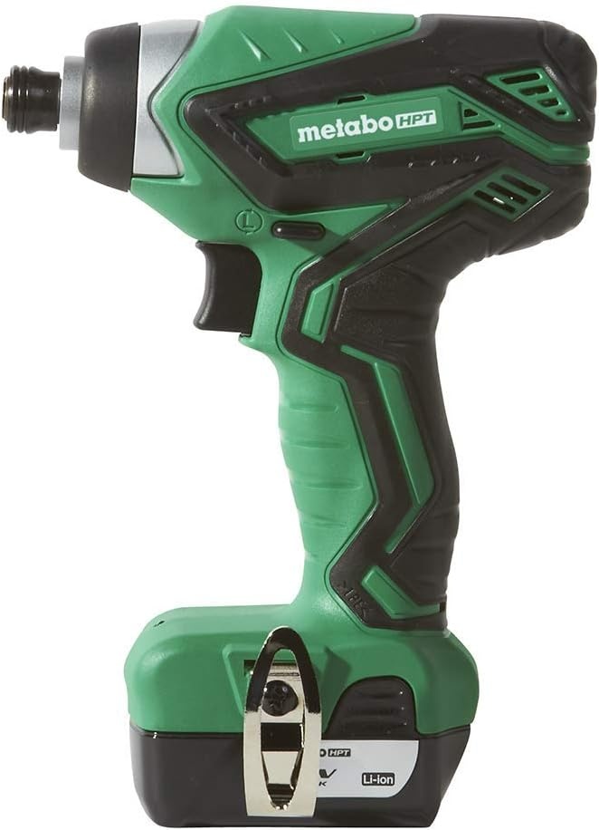 Metabo HPT KC10DFL2 12V Peak Cordless Combo Kit, Compact Driver Drill & Impact Driver (Renewed A)