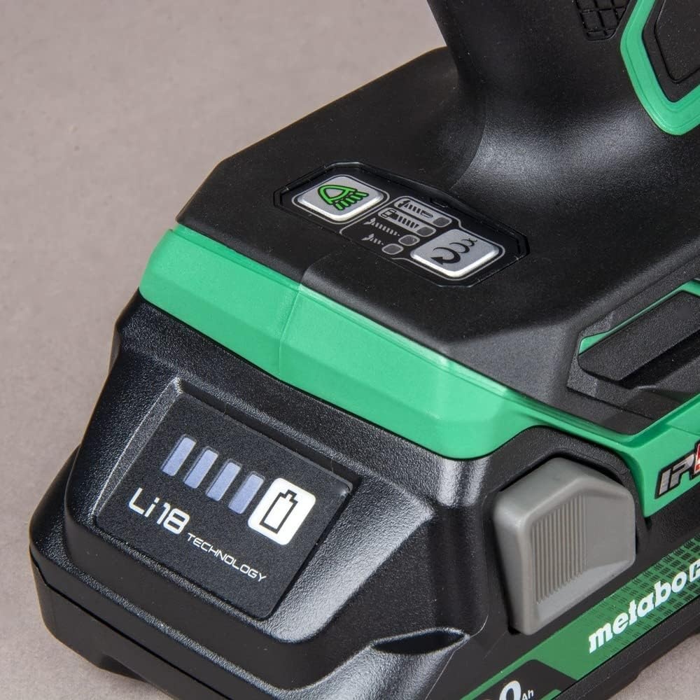 Metabo HPT 18V MultiVolt™ Cordless Triple Hammer BOLT Impact Driver | 1/4-Inch Hex | Tool Only – No Battery | WH18DCQ4(WH18DCQ4 | 5 Speeds)