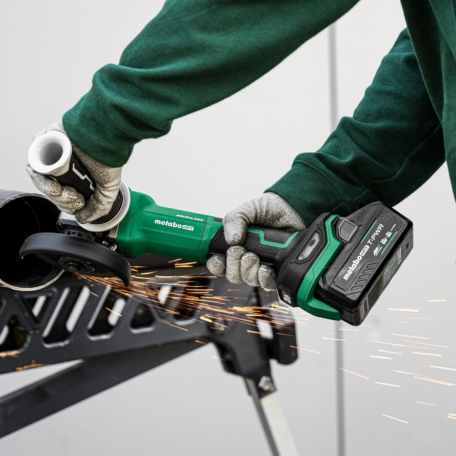 Metabo HPT 36V/18V T-PWR MultiVolt Battery, High Performance 21700 Lithium-Ion Battery Cell, 2160W Maximum Output, Quick Charging, Longer Runtime, 381991M (BSL3640MVT)