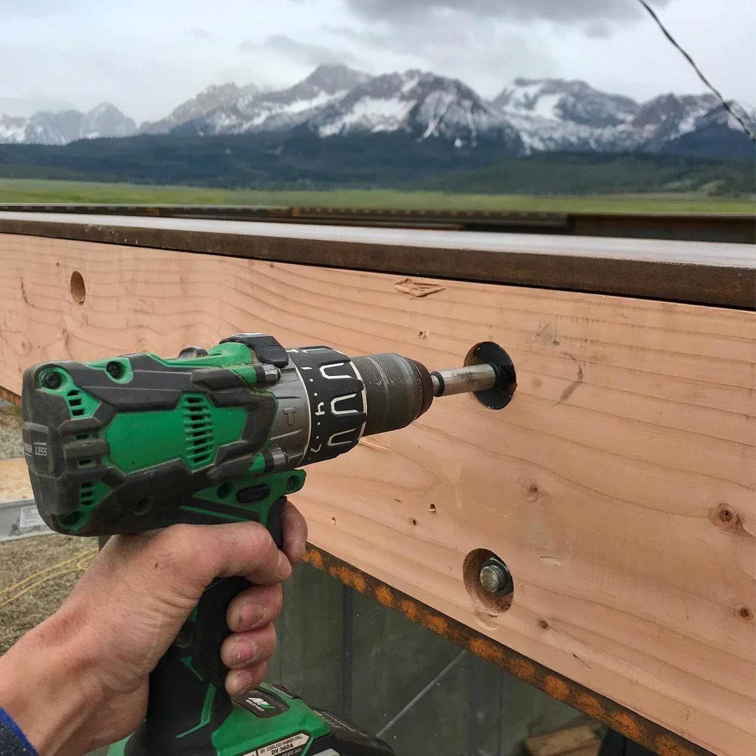 Metabo HPT 36V MultiVolt™ Hammer Drill | Tool Only – No Battery | Brushless Motor | 1/2-in Keyless Metal Chuck | DV36DAQ4