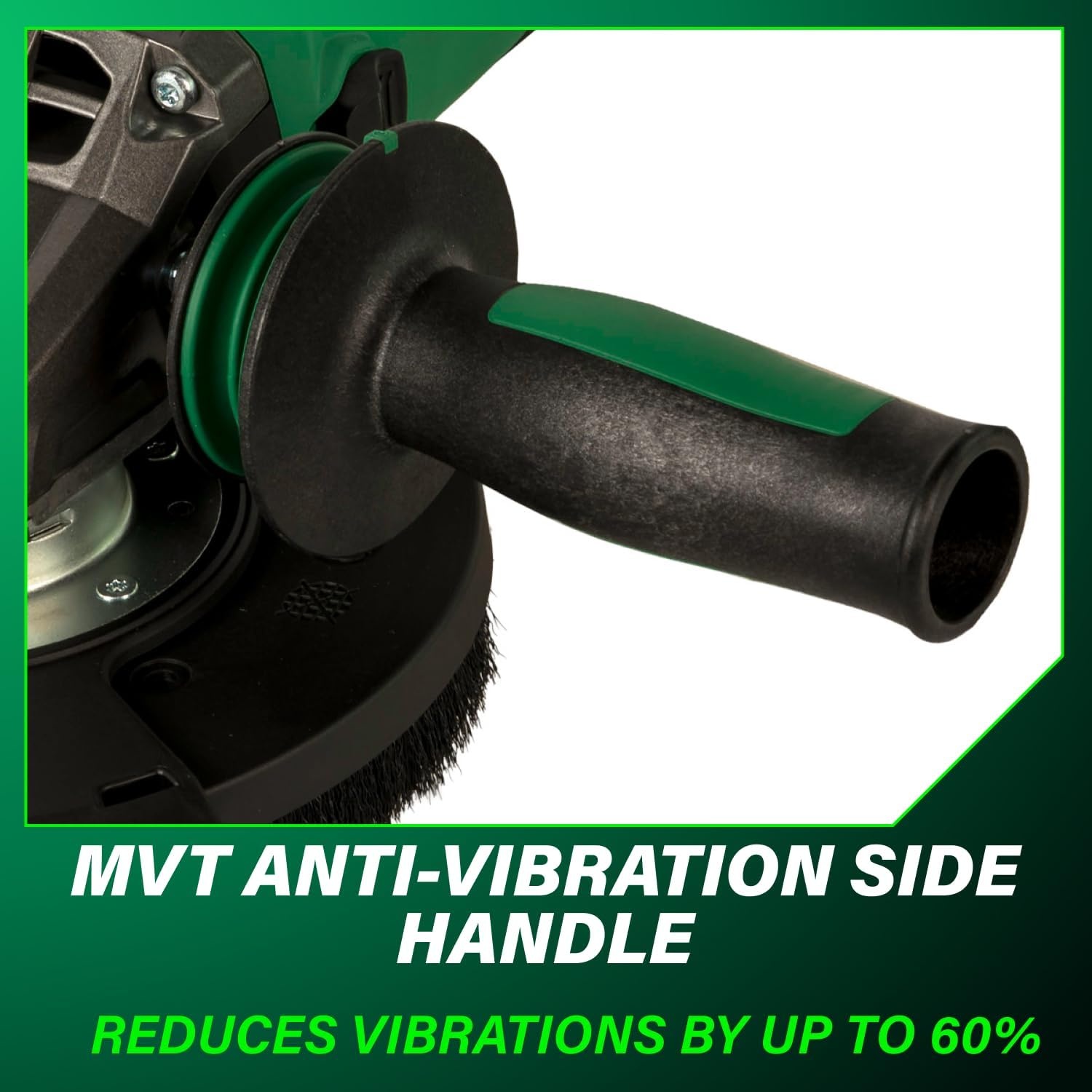 Metabo HPT RSEV 17-125 5-Inch Concrete Renovation Grinder Kit, High Torque, 14.5 Amp LongLife Motor, Vario Tacho Constamatic Control, Anti-Vibration Handle, Made in Germany, 646829620(Metabo HPT RSEV 17-125 Set)