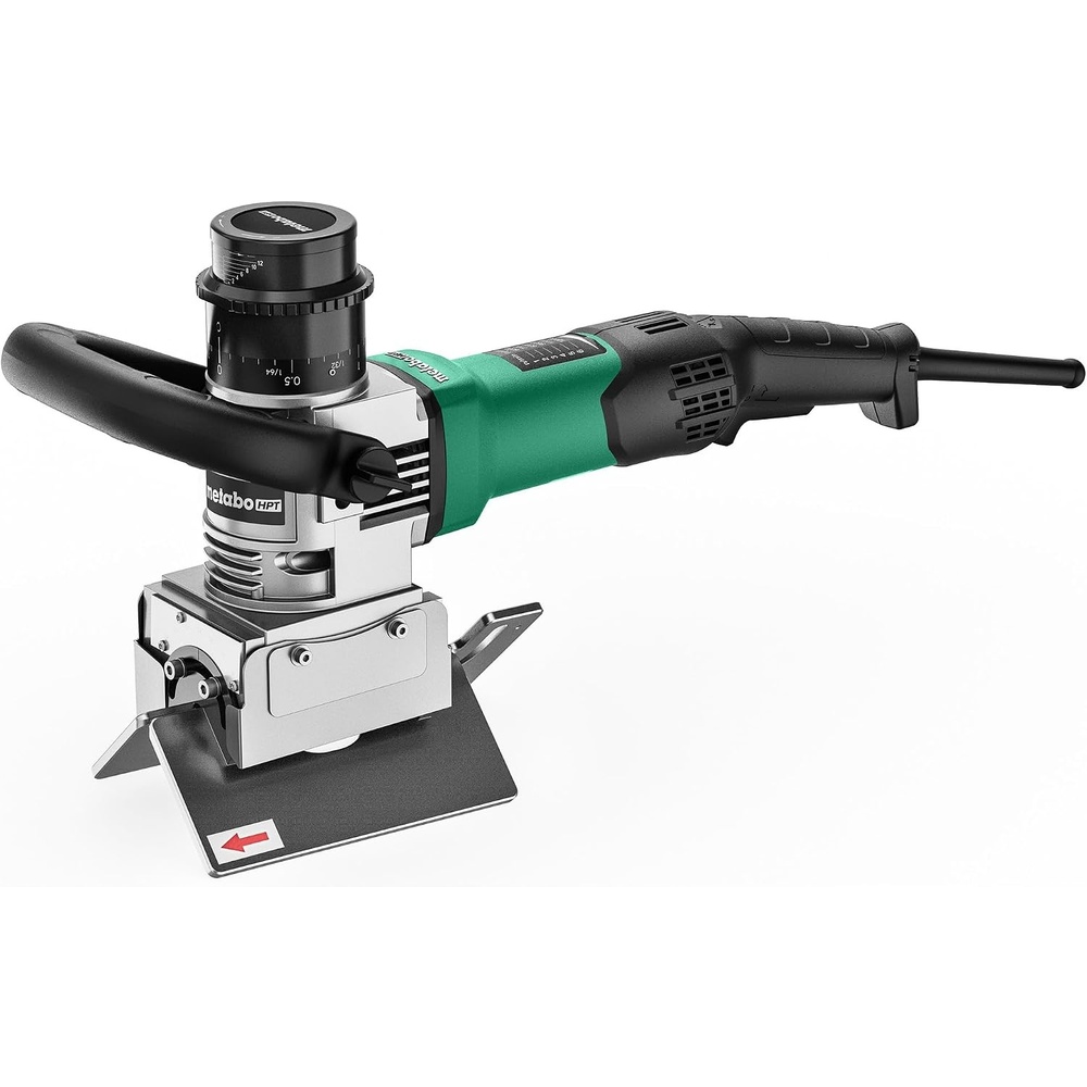 Metabo HPT KFMVP 17-15 F Variable Speed Beveling Tool, 5/8-Inch, 0-90 Degree Chamfer, 6,200-12,000 RPM, 14.5 Amp, Non-Locking Paddle Switch, 646771620(Metabo HPT KFMVP 17-15 F)