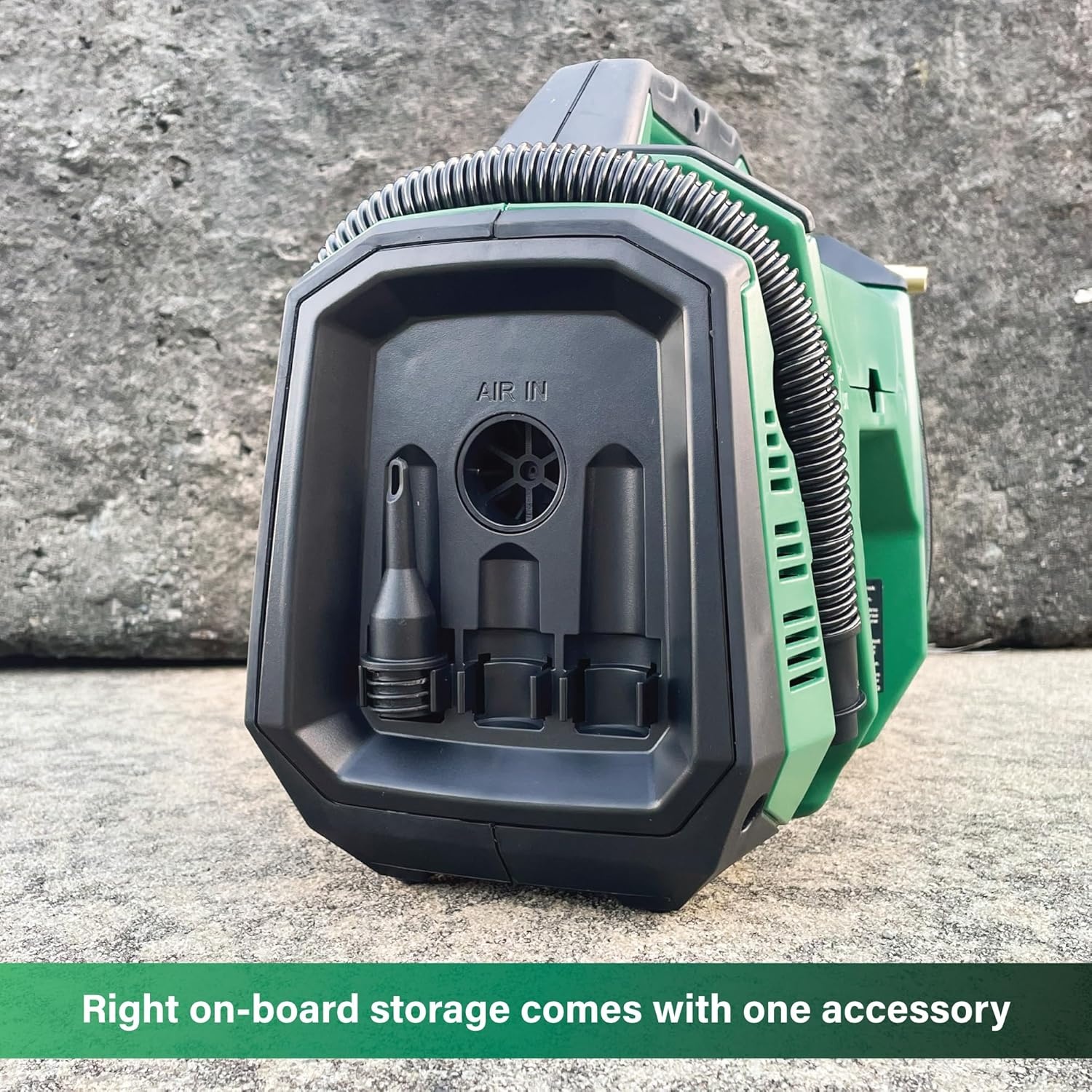 Metabo HPT 18V MultiVolt Cordless Dual Function Inflator, Portable Air Inflator with High Pressure and High Volume Modes, 160 PSI Max Pressure, LED Light, Tool Body Only, UP18DAQ4(18V Air Inflator Only (Tool Only))